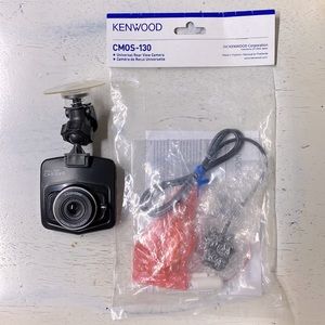 Kenwood CMOS-130 universal rear view camera new in package & Full HD CAR DVR